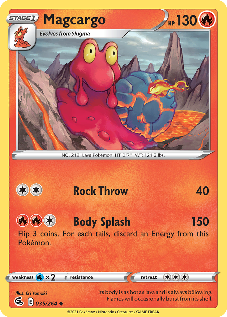 Magcargo - Fusion Strike - 035/264