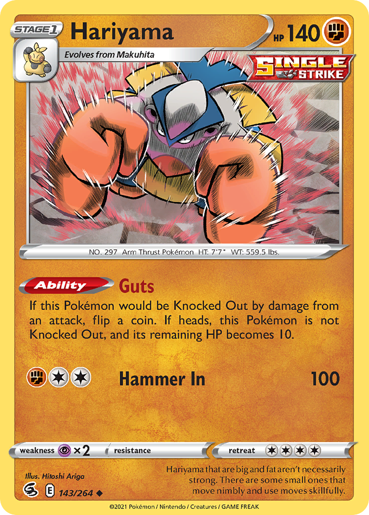 Hariyama - Fusion Strike - 143/264