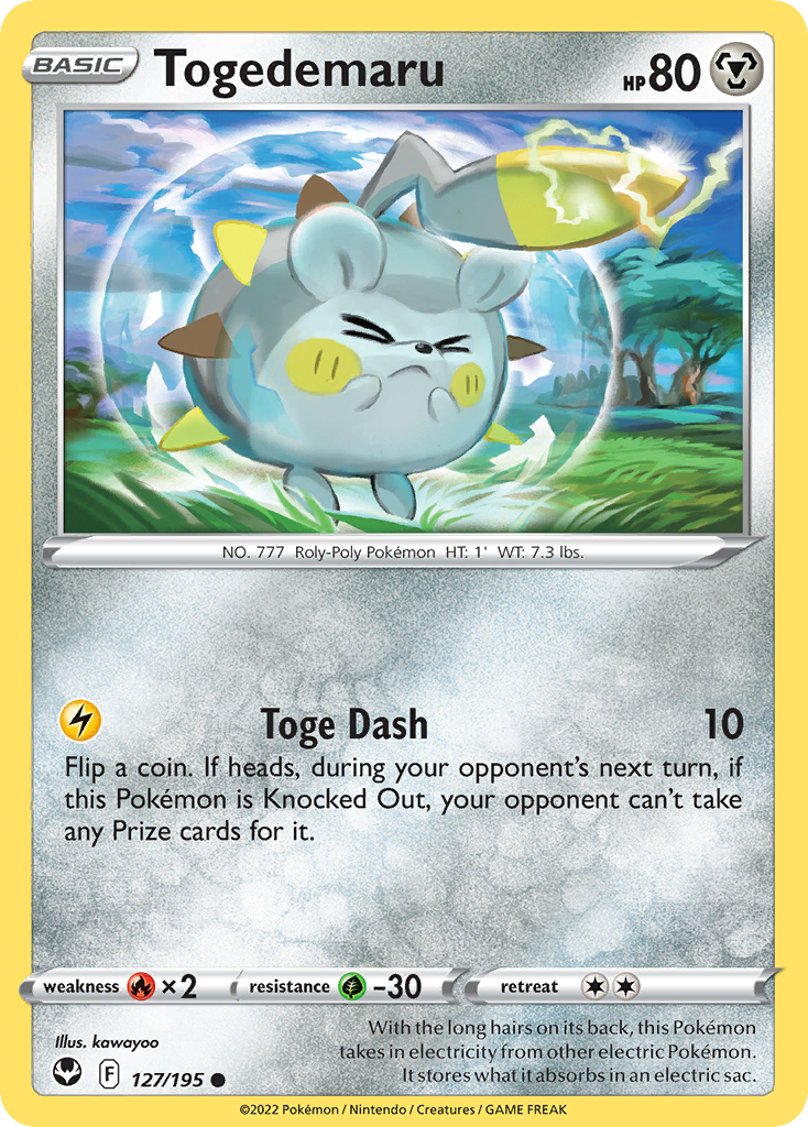Togedemaru - Silver Tempest - 127/195