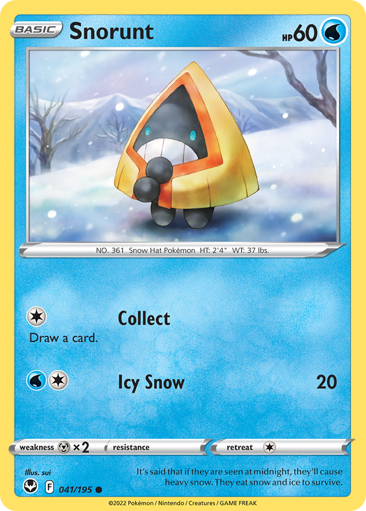 Snorunt - Silver Tempest - 041/195
