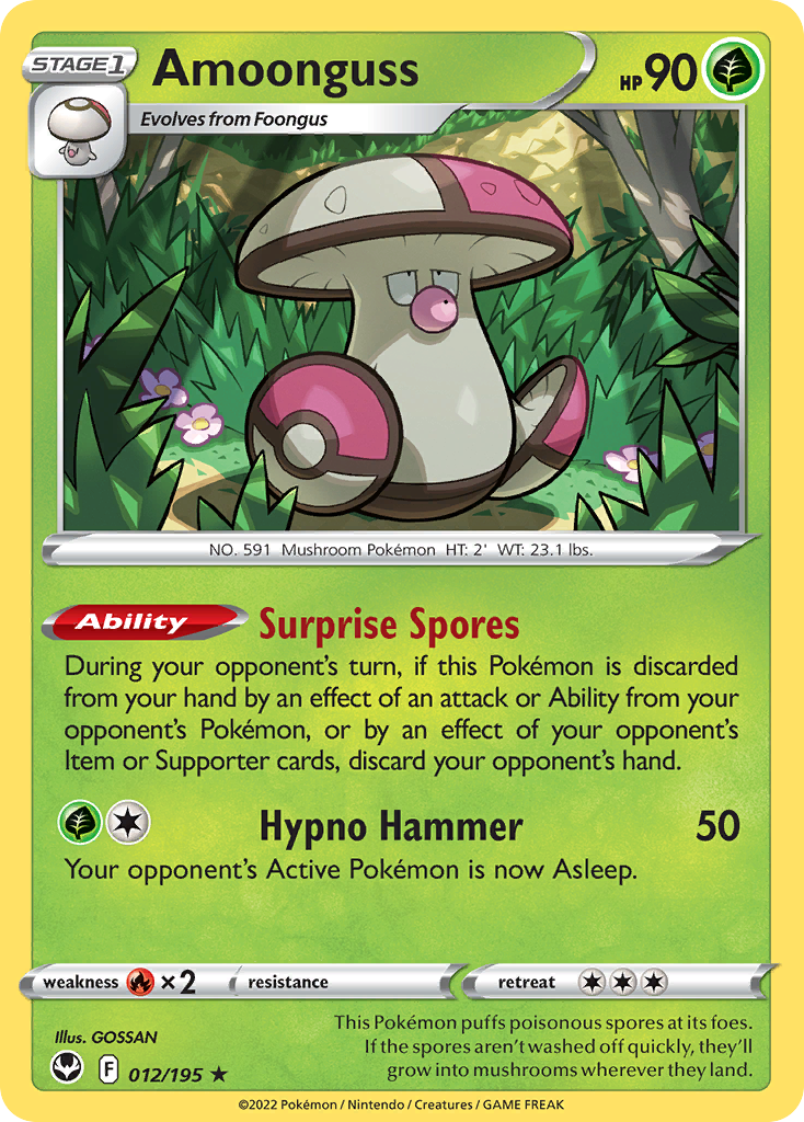 Amoonguss - Silver Tempest - 012/195