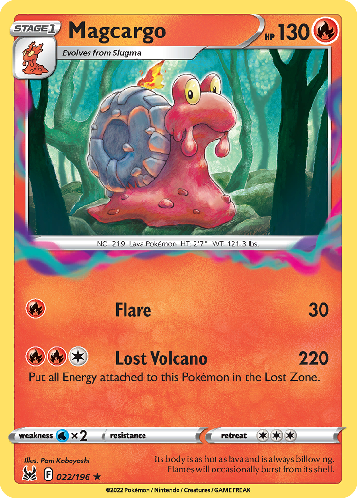 Magcargo - Lost Origin - 022/196