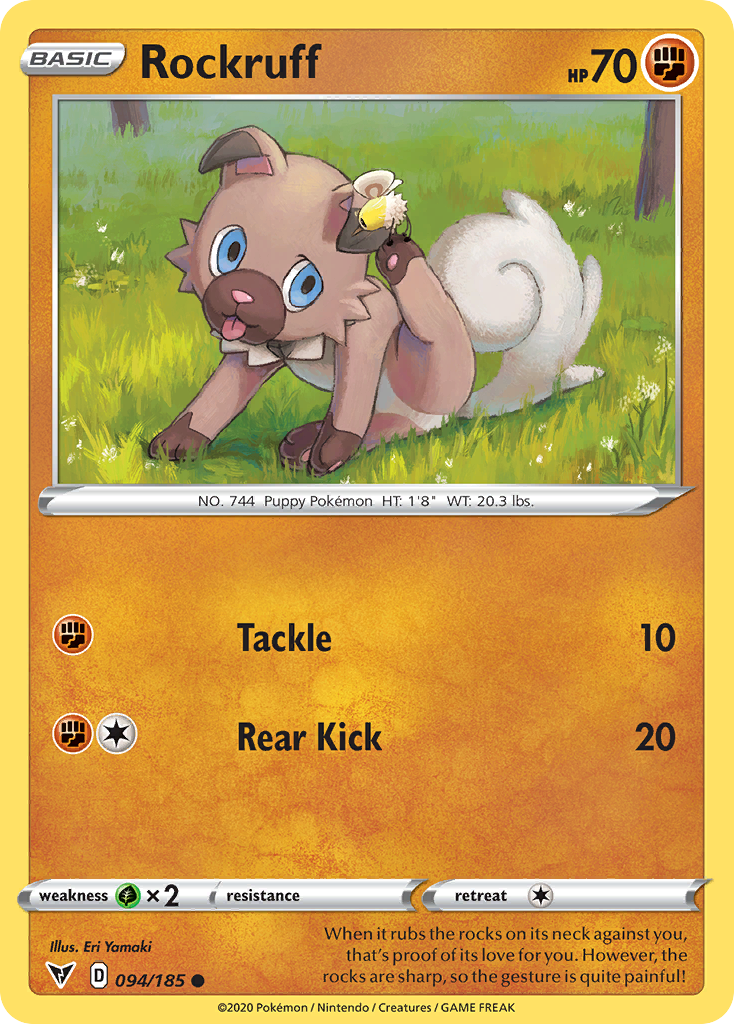 Rockruff - Vivid Voltage - 094/185