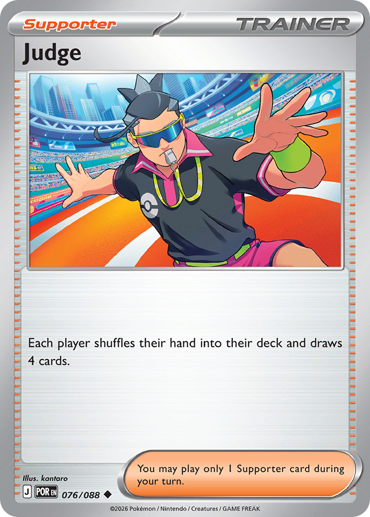 Judge - Perfect Order - 076/088 - Reverse Holofoil