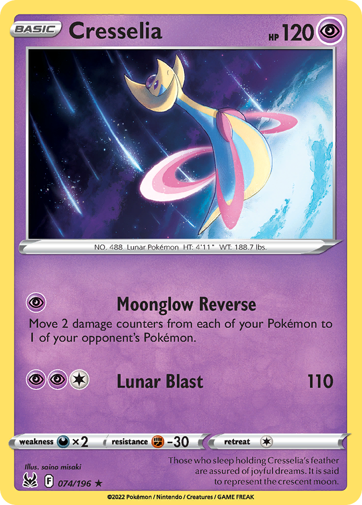 Cresselia - Lost Origin - 074/196