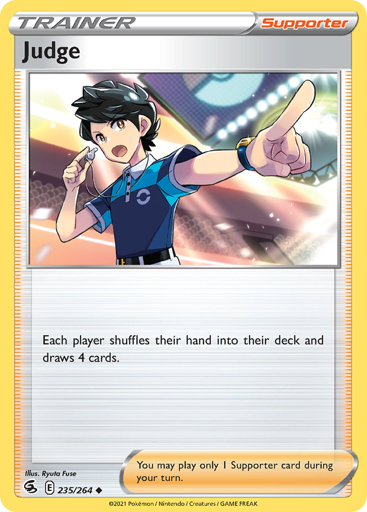 Judge - Fusion Strike - 235/264 - Reverse Holofoil