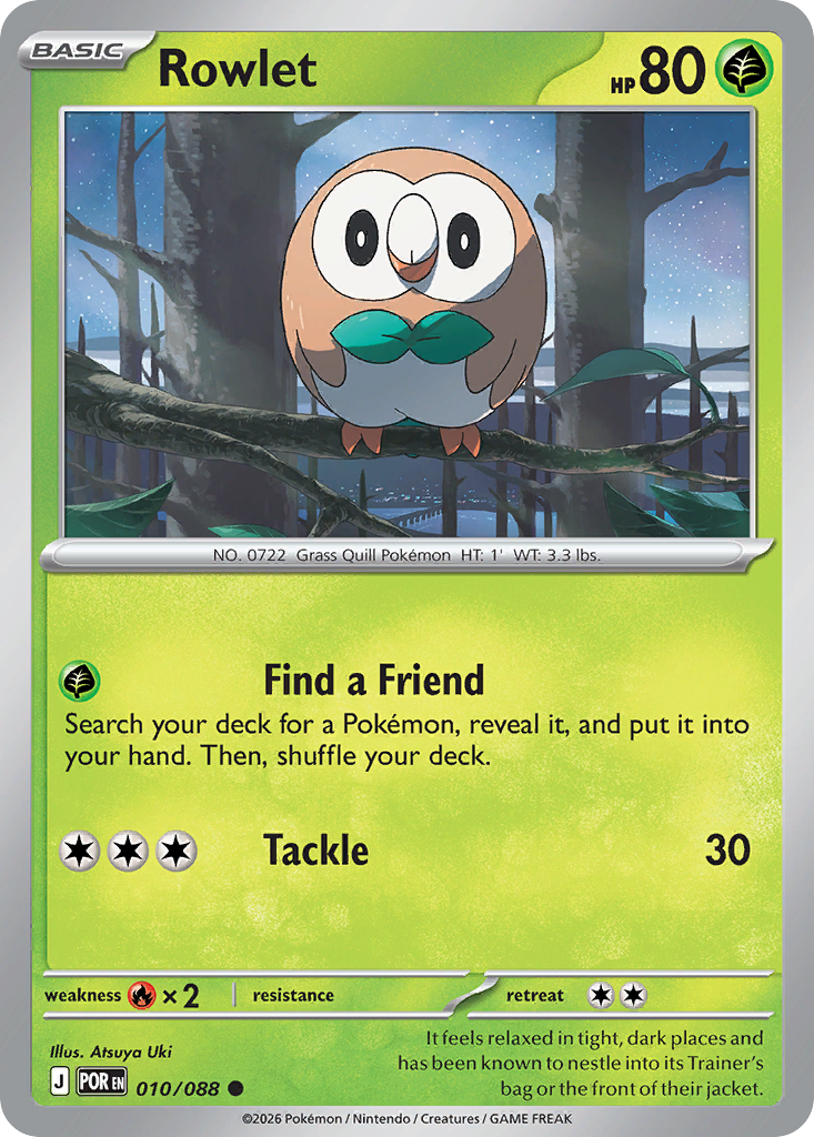 Rowlet - Perfect Order - 010/088