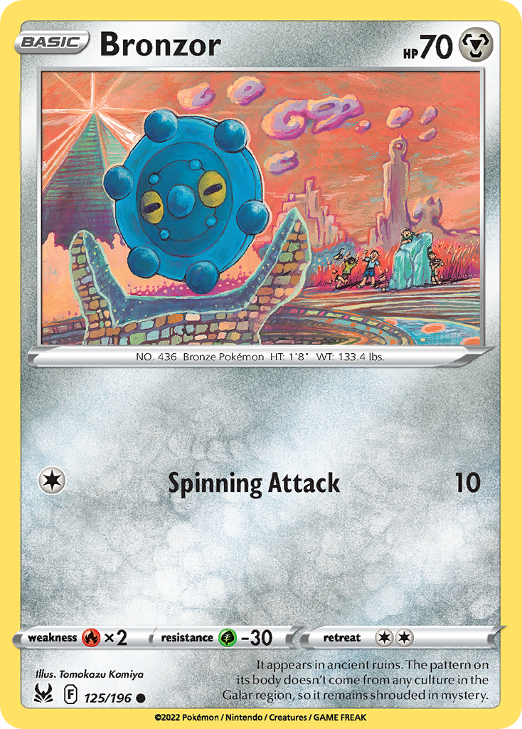 Bronzor - Lost Origin - 125/196