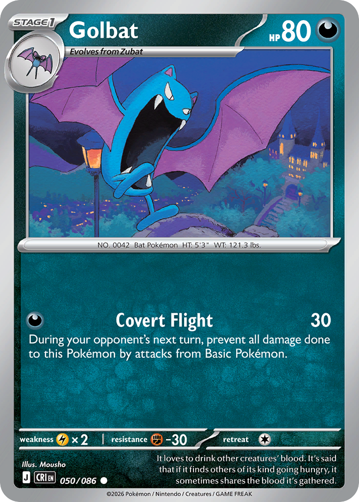 Golbat - Chaos Rising - 050/086