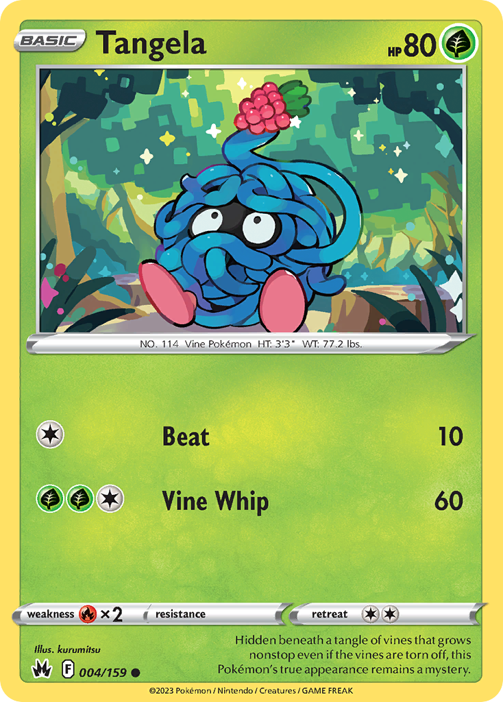 Tangela - Crown Zenith - 004/159