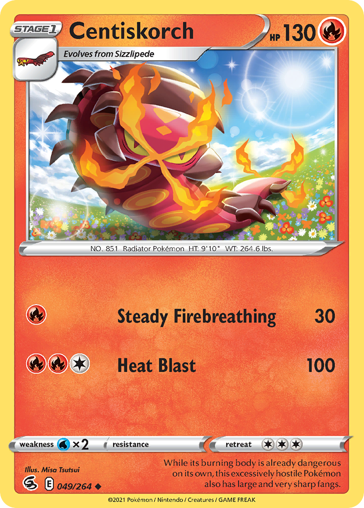 Centiskorch - Fusion Strike - 049/264