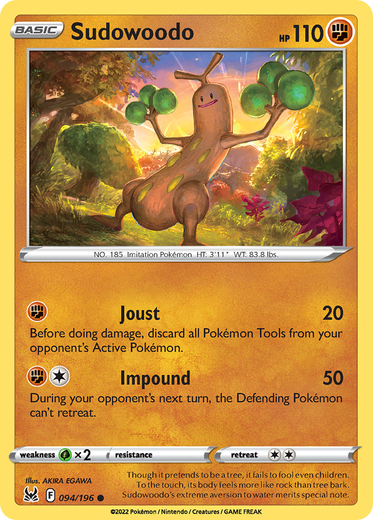 Sudowoodo - Lost Origin - 094/196