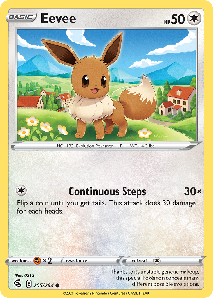 Eevee - Fusion Strike - 205/264