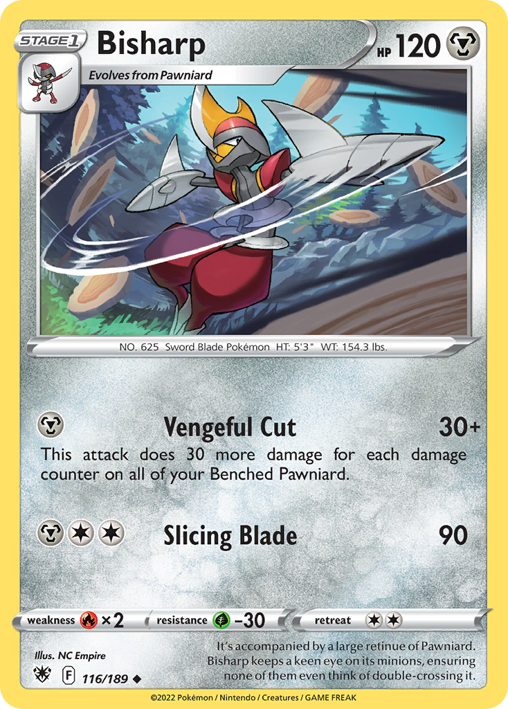 Bisharp - Astral Radiance - 116/189 - Reverse Holofoil