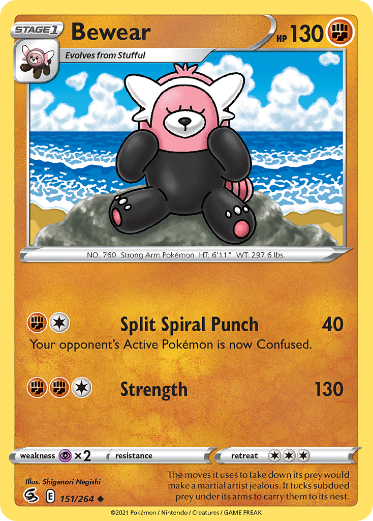 Bewear - Fusion Strike - 151/264