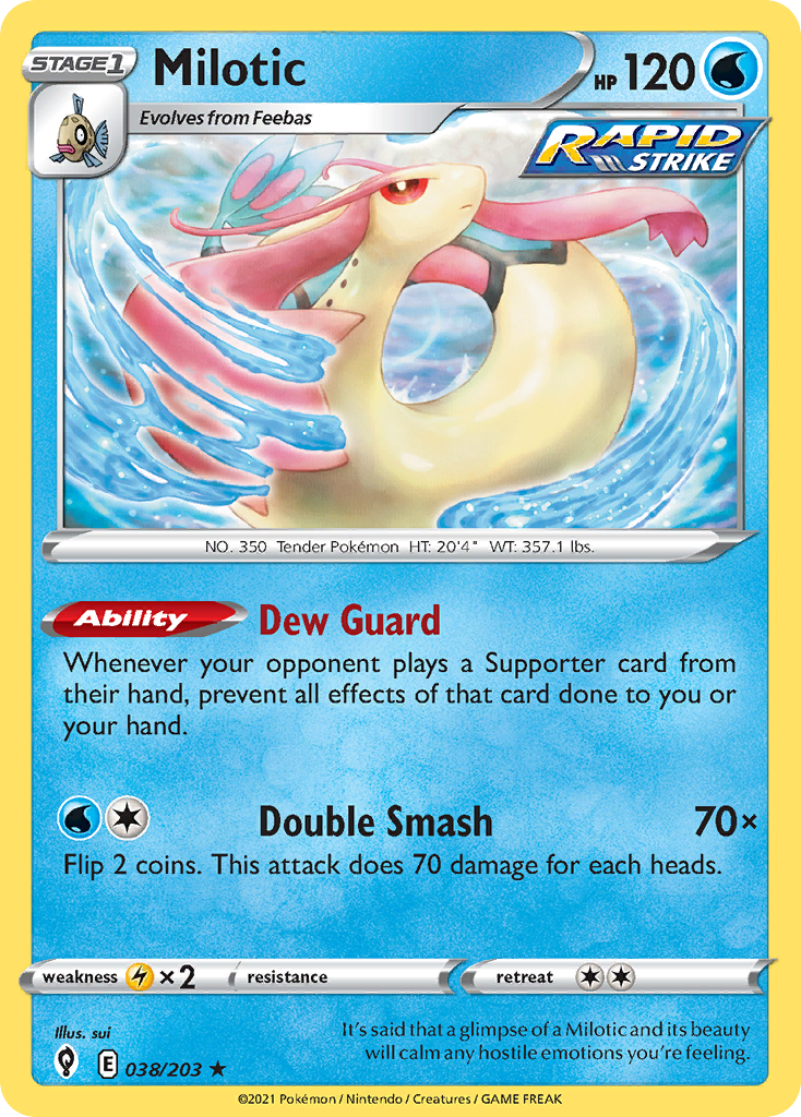 Milotic - Evolving Skies - 038/203