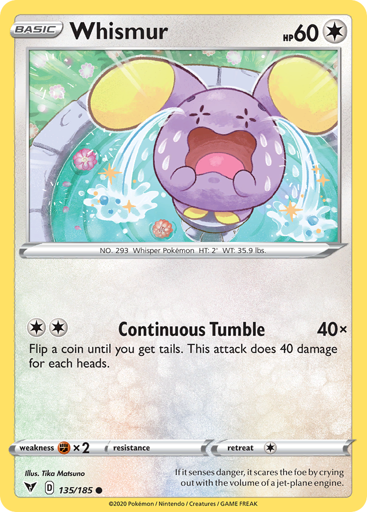 Whismur - Vivid Voltage - 135/185