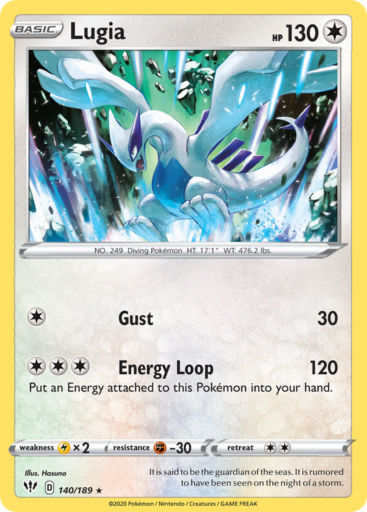 Lugia - Darkness Ablaze - 140/189