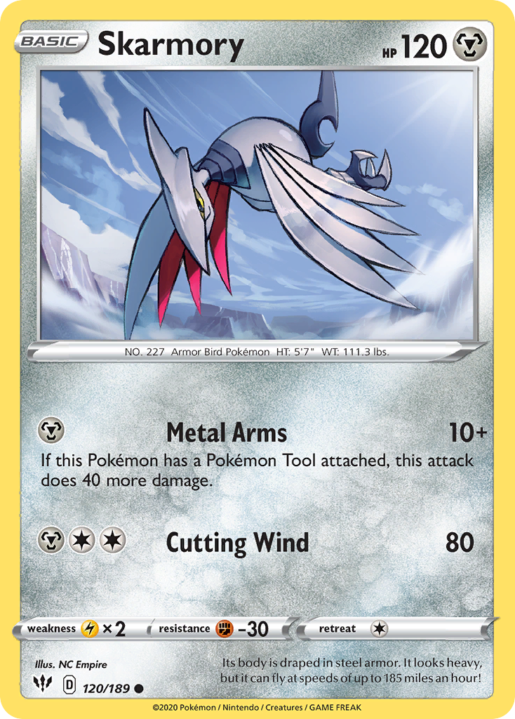 Skarmory - Darkness Ablaze - 120/189