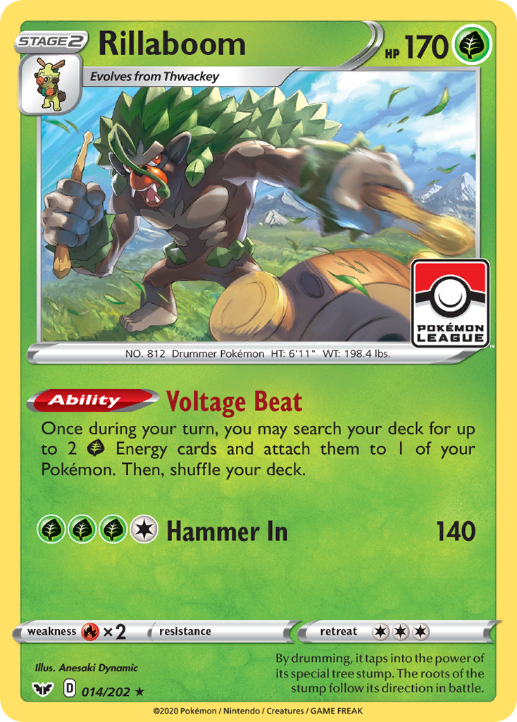 Rillaboom - Sword & Shield - 014/202