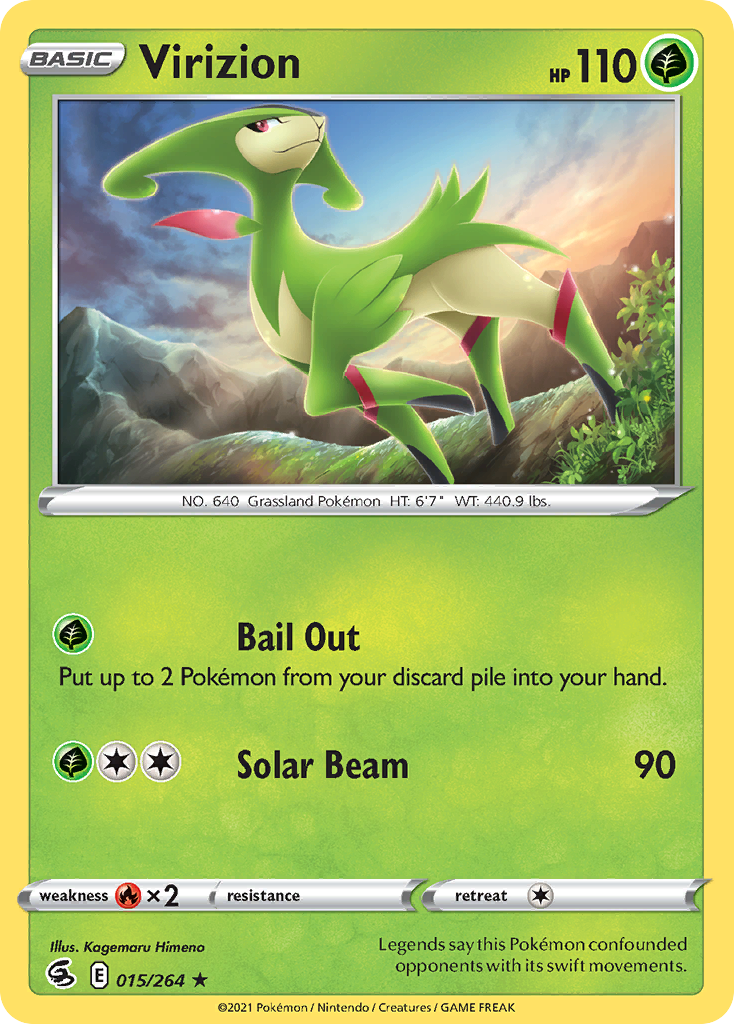 Virizion - Fusion Strike - 015/264