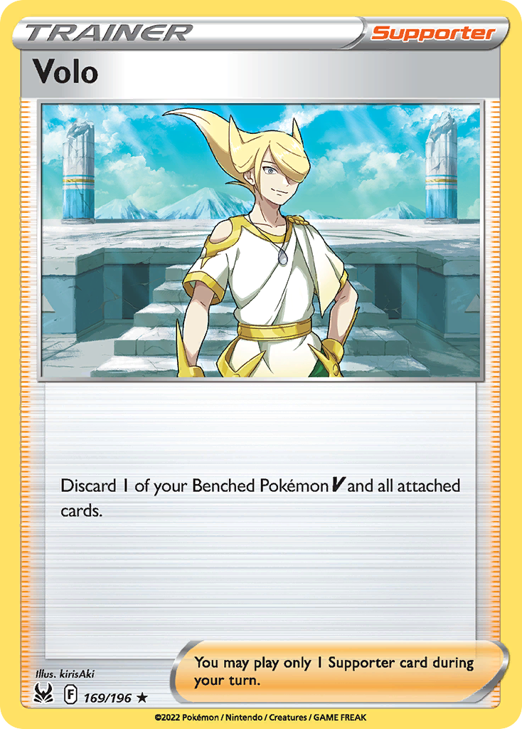 Volo - Lost Origin - 169/196 - Holofoil