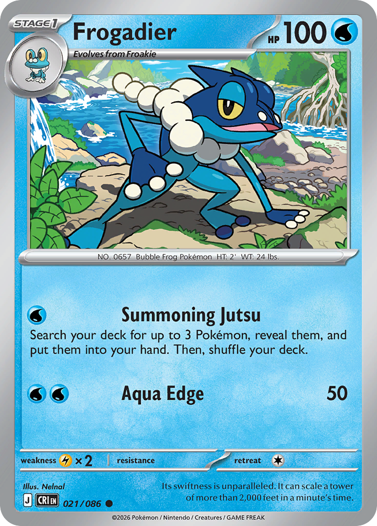 Frogadier - Chaos Rising - 021/086