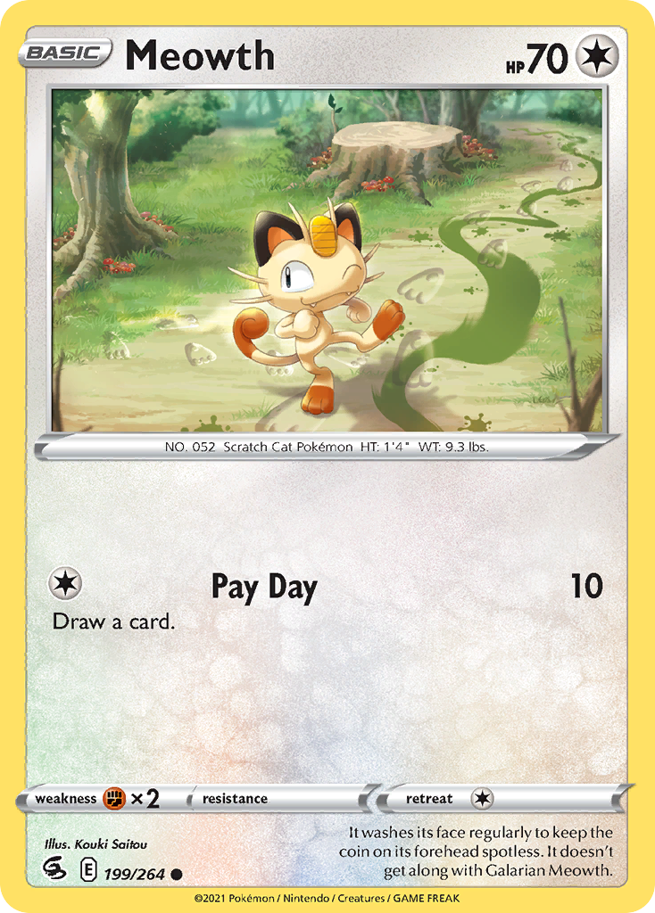 Meowth - Fusion Strike - 199/264