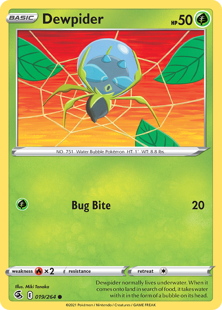 Dewpider - Fusion Strike - 019/264