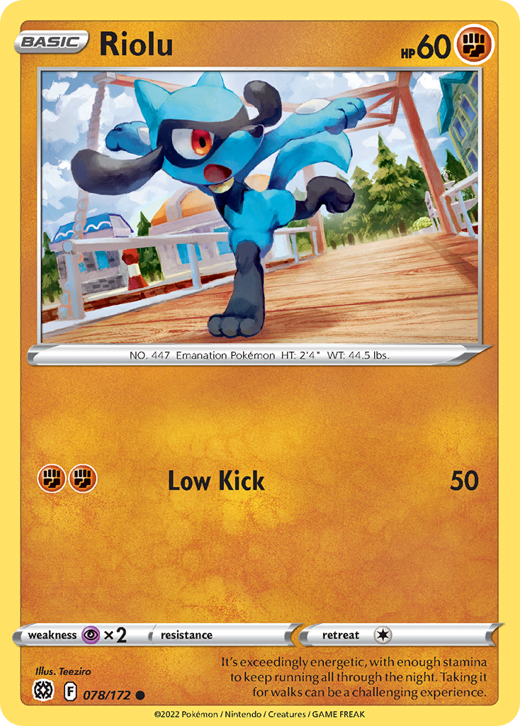 Riolu - Brilliant Stars - 078/172