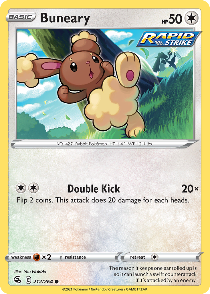 Buneary - Fusion Strike - 212/264