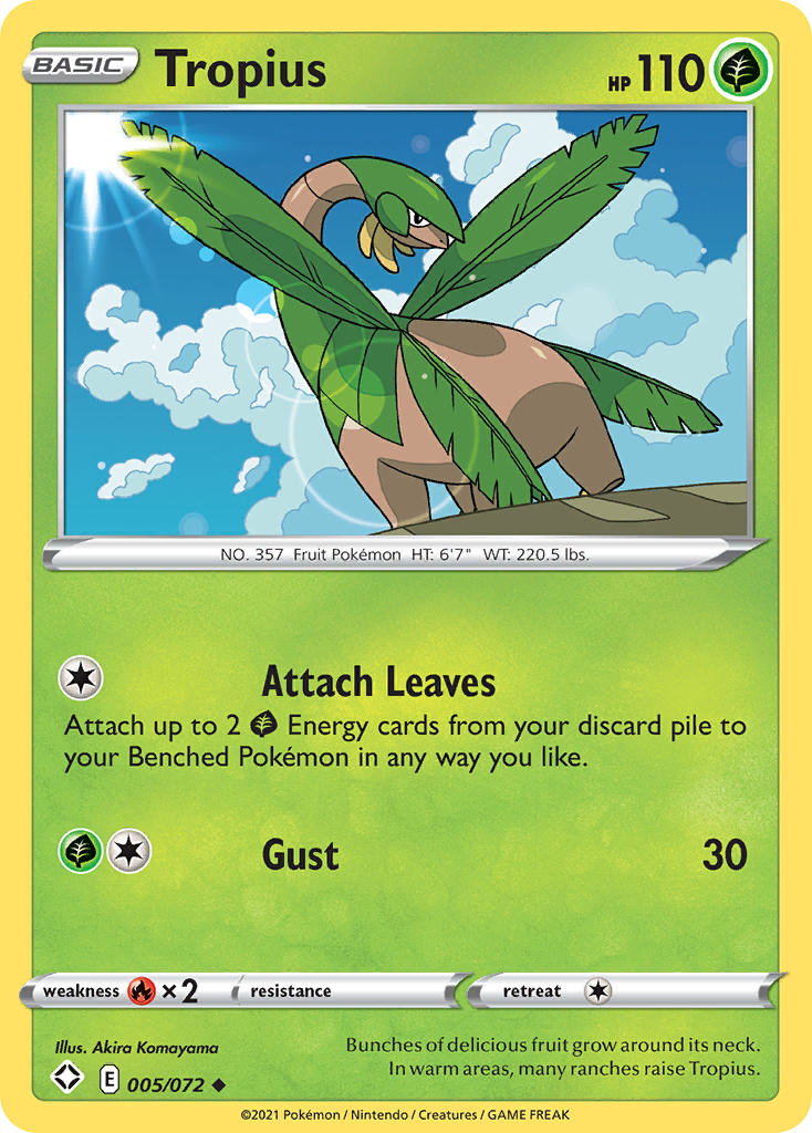 Tropius - Shining Fates - 005/072