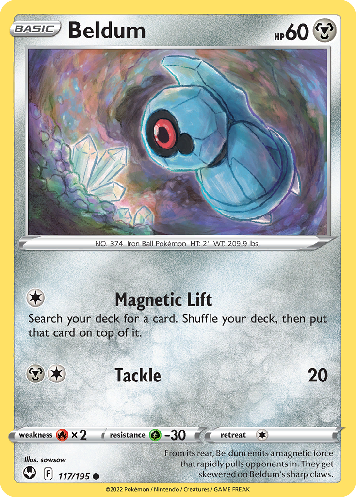 Beldum - Silver Tempest - 117/195