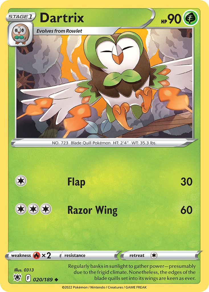 Dartrix - Astral Radiance - 020/189