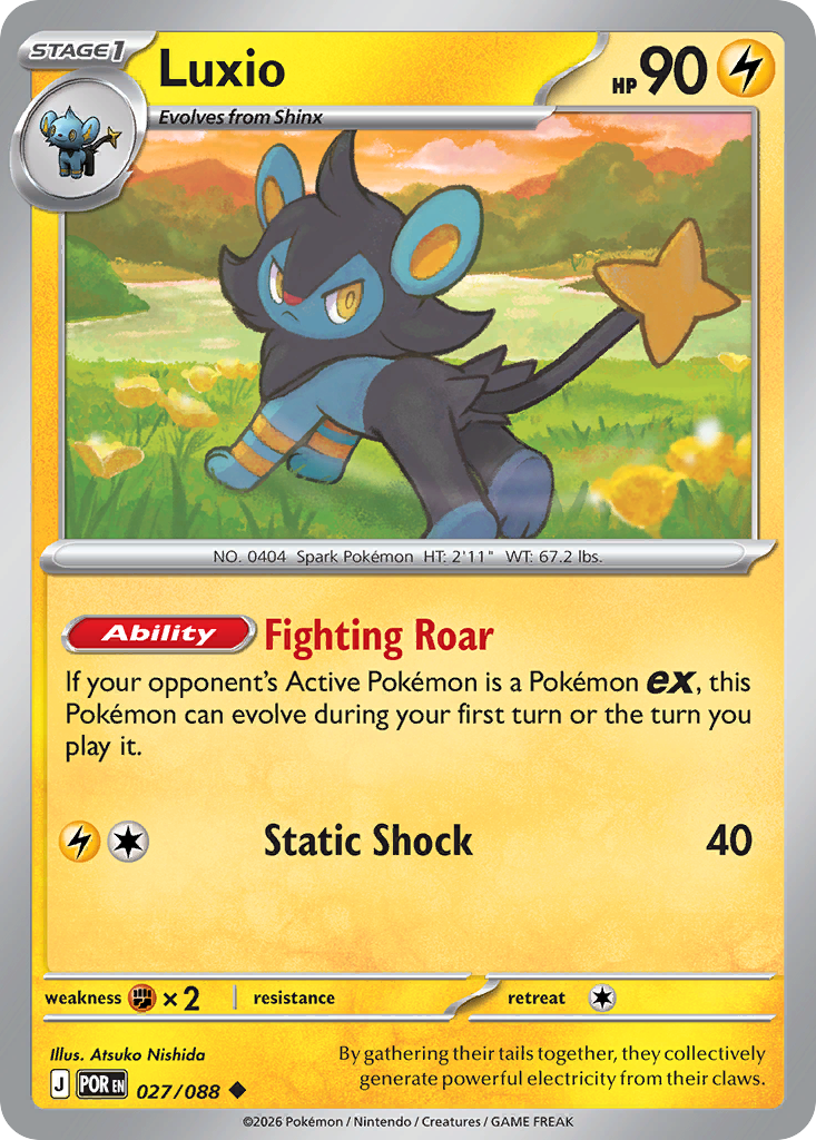 Luxio - Perfect Order - 027/088 - Reverse Holofoil