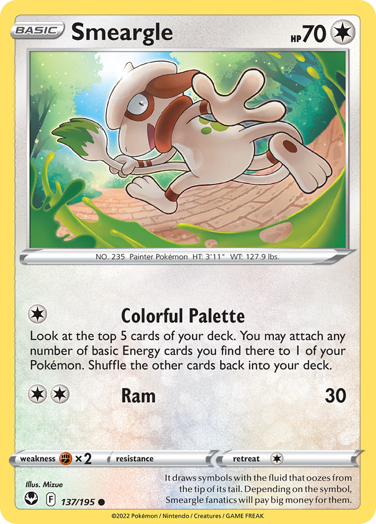 Smeargle - Silver Tempest - 137/195