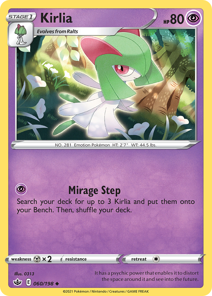 Kirlia - Chilling Reign - 060/198