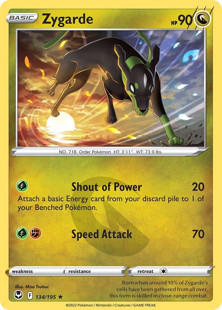 Zygarde - Silver Tempest - 134/195