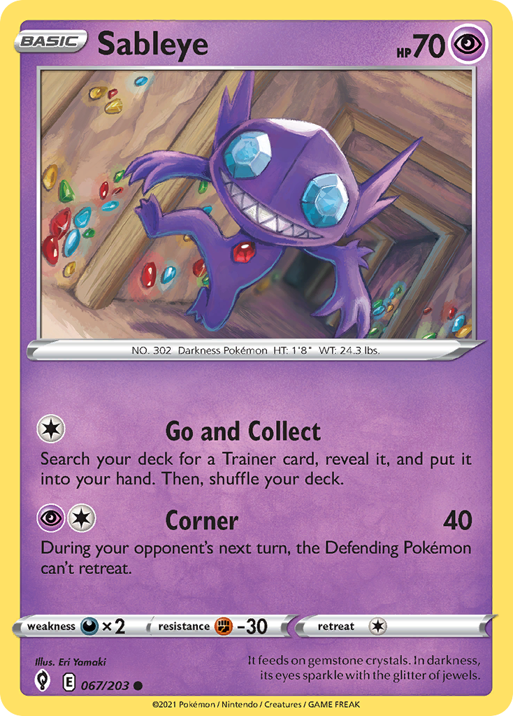 Sableye - Evolving Skies - 067/203
