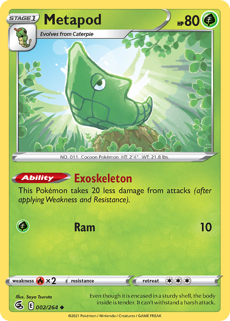 Metapod - Fusion Strike - 002/264