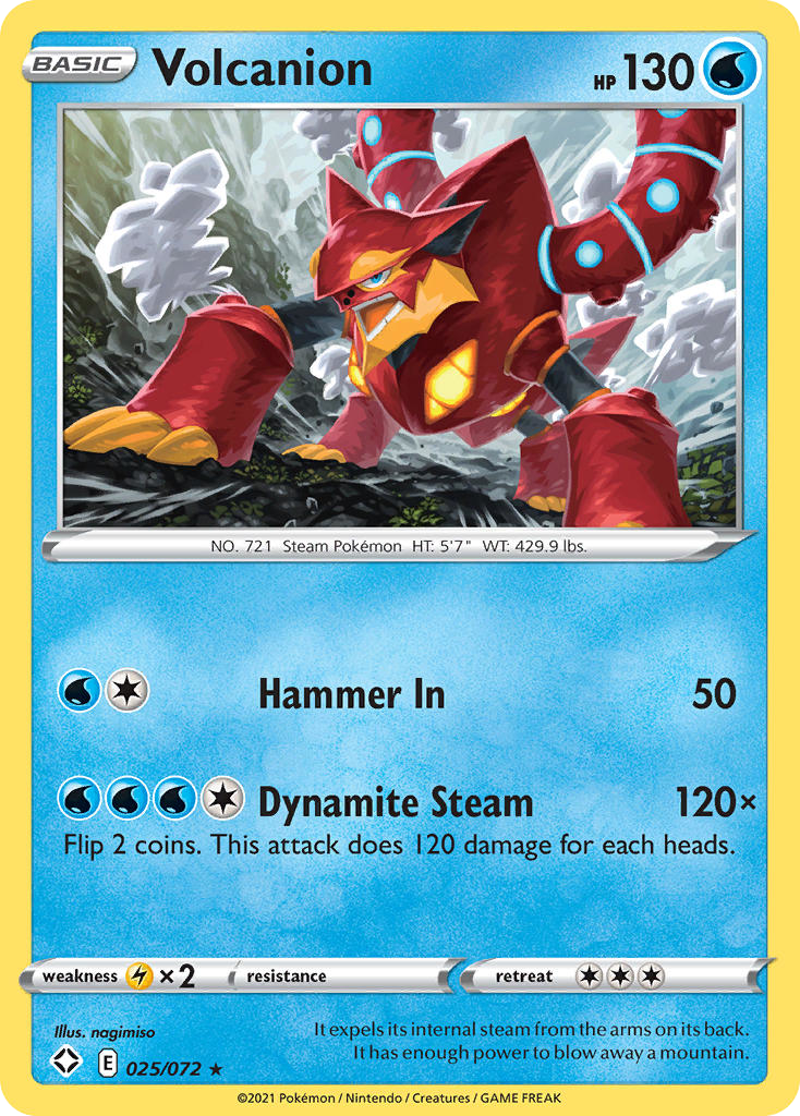 Volcanion - Shining Fates - 025/072