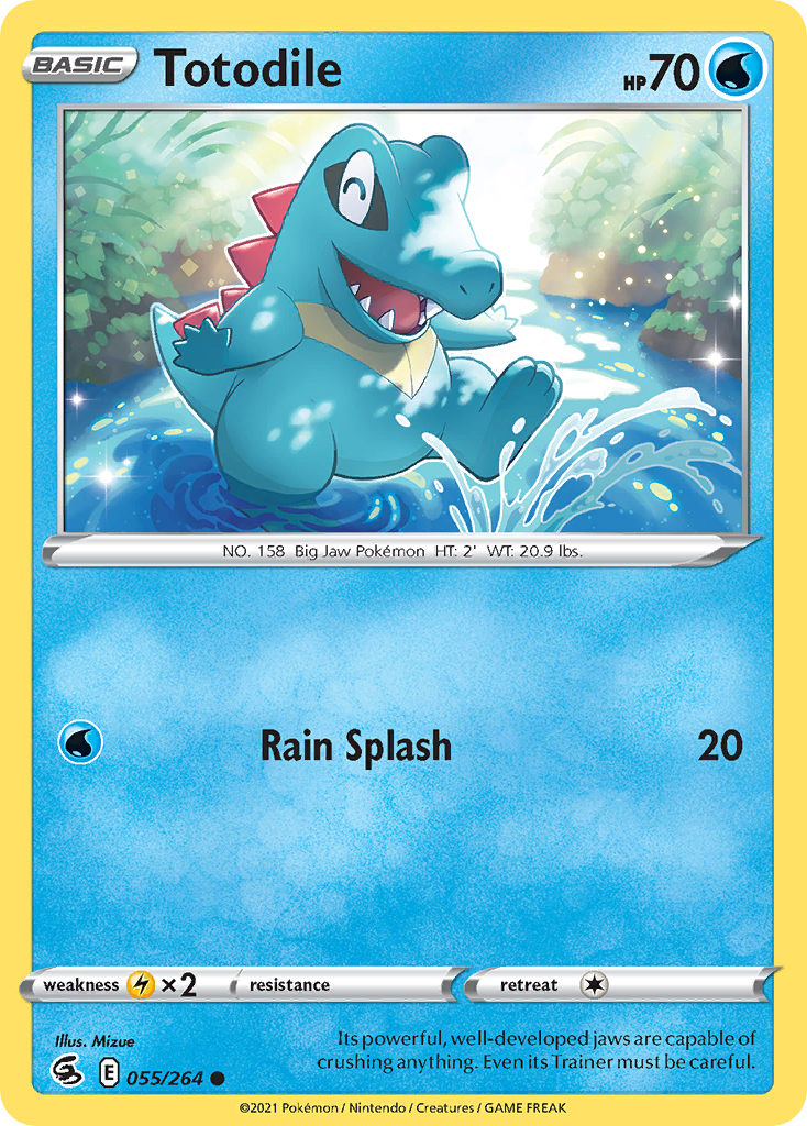 Totodile - Fusion Strike - 055/264