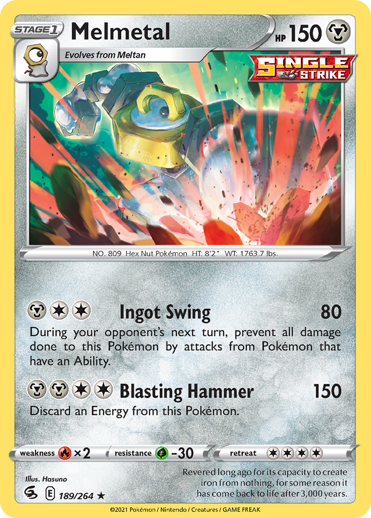Melmetal - Fusion Strike - 189/264 - Holofoil