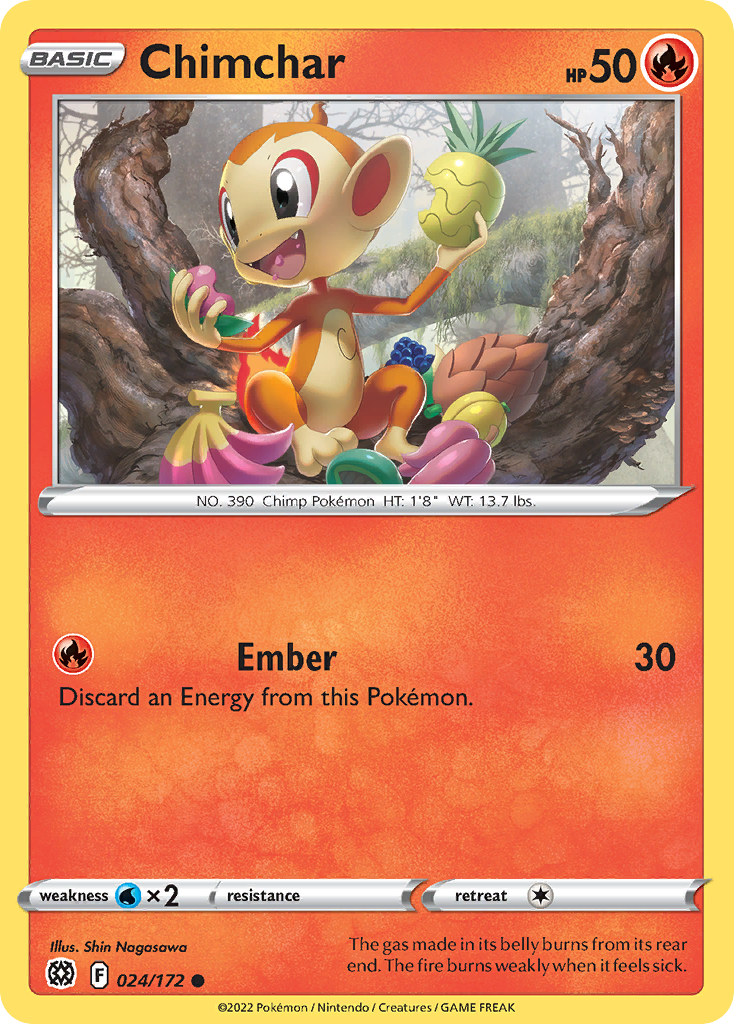 Chimchar - Brilliant Stars - 024/172