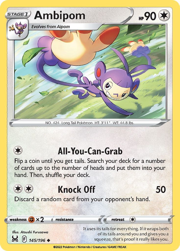 Ambipom - Lost Origin - 145/196