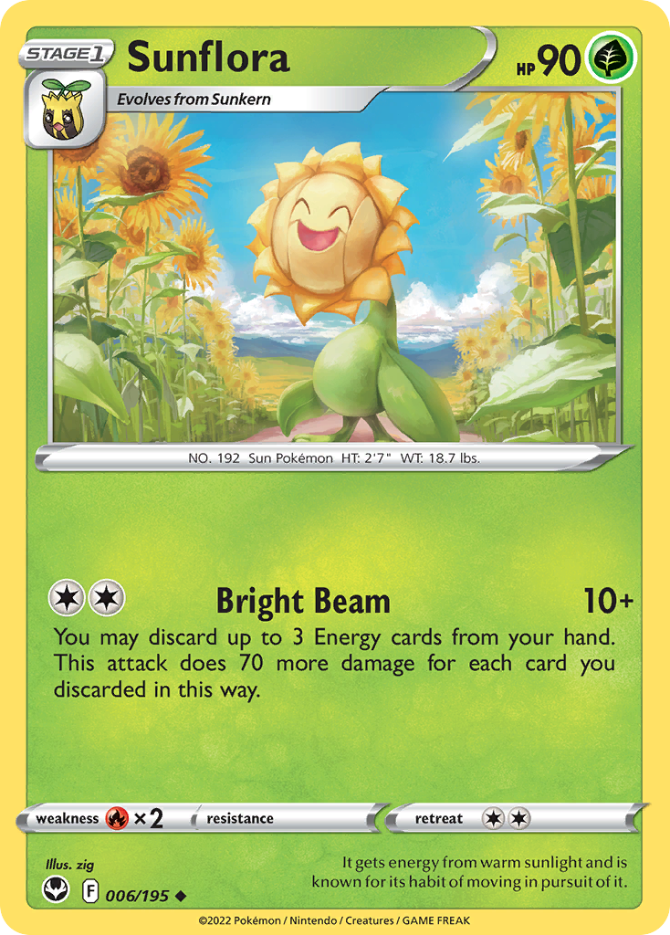 Sunflora - Silver Tempest - 006/195