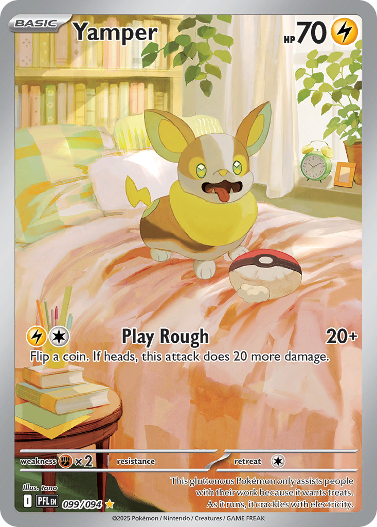 Yamper - Phantasmal Flames - 099/094 - Holofoil
