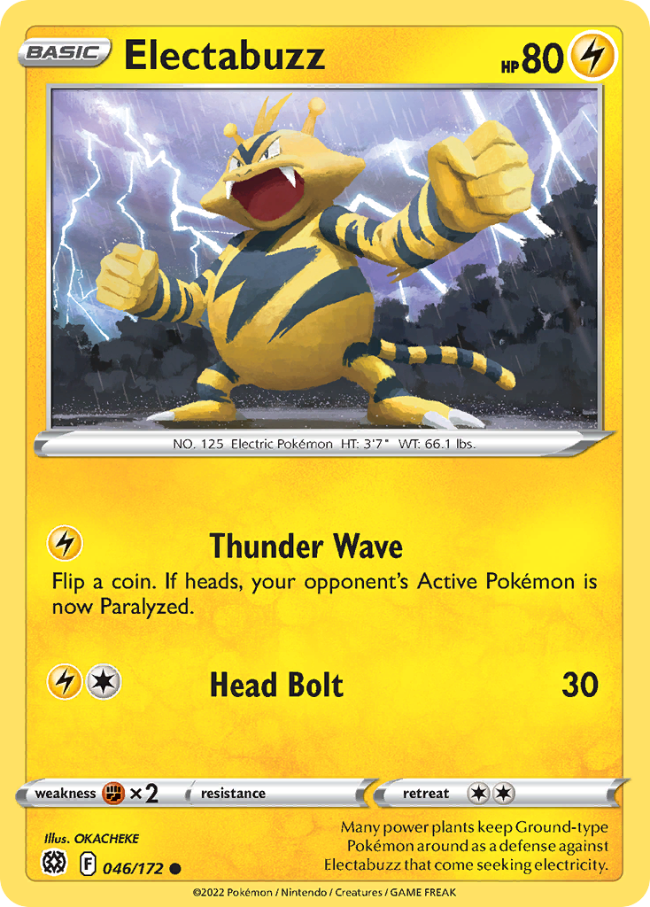 Electabuzz - Brilliant Stars - 046/172