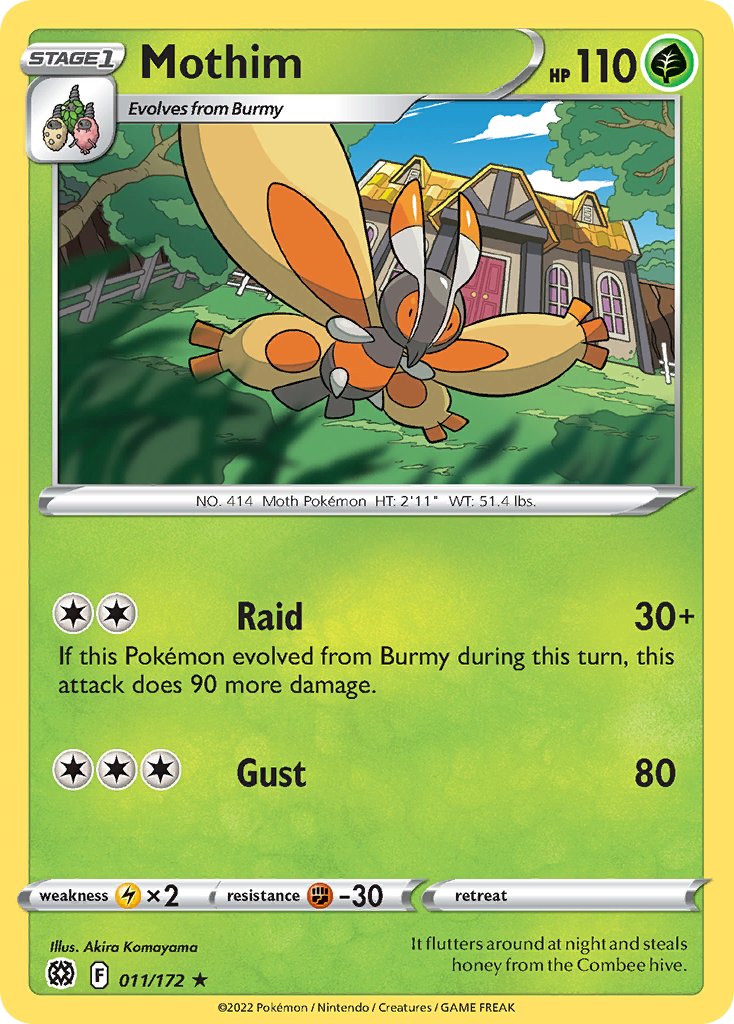Mothim - Brilliant Stars - 011/172