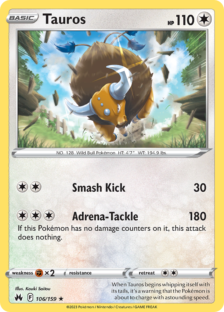 Tauros - Crown Zenith - 106/159